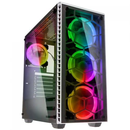 Obudowa Kolink Observatory RGB Tempered Glass White