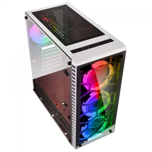 Obudowa Kolink Observatory RGB Tempered Glass White