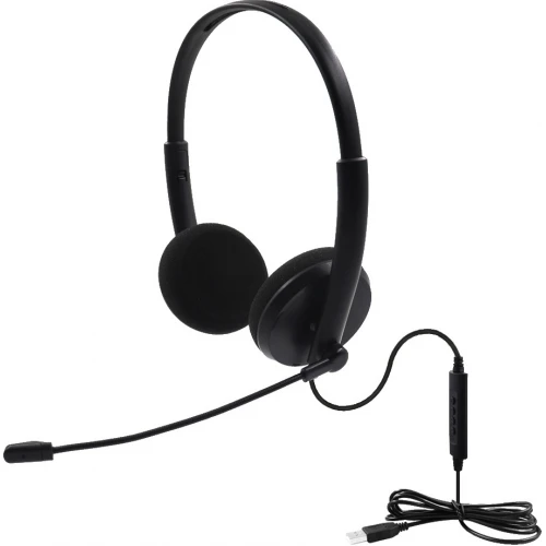 Słuchawki MOZOS MTX1091ECO USB z mikrofonem