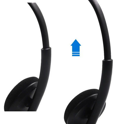 Słuchawki MOZOS MTX1091ECO USB z mikrofonem