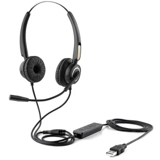 Słuchawki MOZOS VH510D USB z mikrofonem