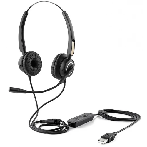 Słuchawki MOZOS VH510D USB z mikrofonem