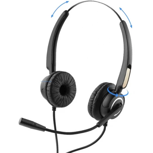 Słuchawki MOZOS VH510D USB z mikrofonem