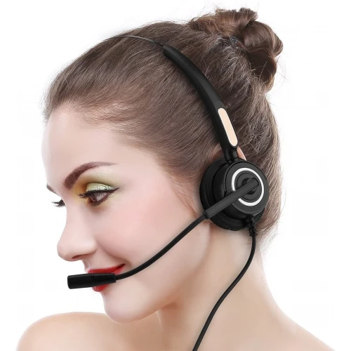 Słuchawki MOZOS VH510D USB z mikrofonem