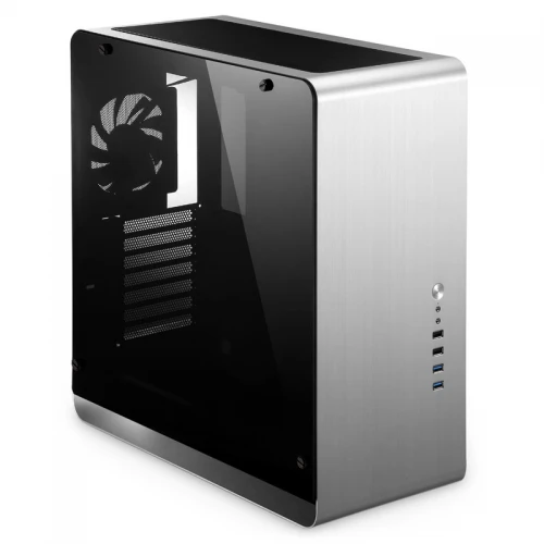 Obudowa Jonsbo UMX4 Tempered Glass Silver