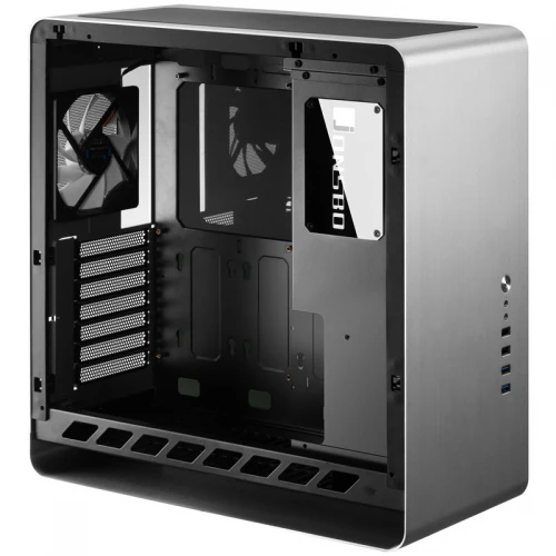 Obudowa Jonsbo UMX4 Tempered Glass Silver