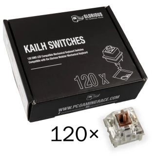 Przełączniki Glorious Kailh Speed Bronze 120szt
