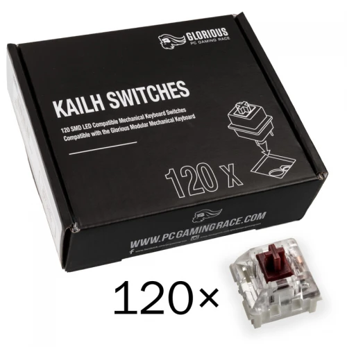 Przełączniki Glorious Kailh Speed Copper 120szt