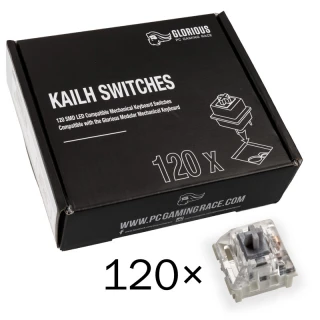 Przełączniki Glorious Kailh Speed Silver 120szt