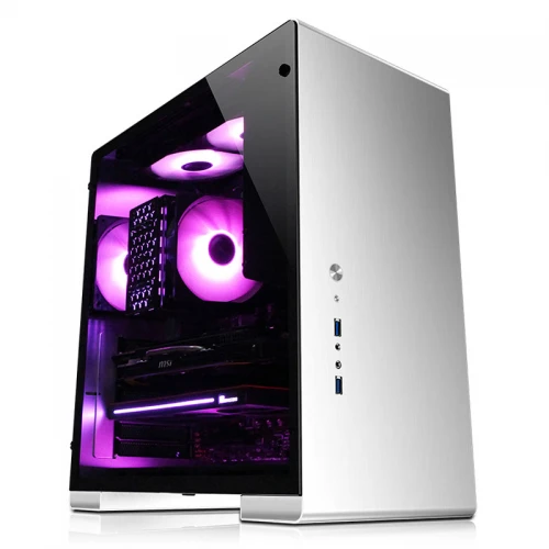 Obudowa Jonsbo U5 Tempered Glass Silver