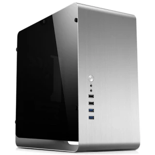 Obudowa Jonsbo UMX3 Tempered Glass Silver