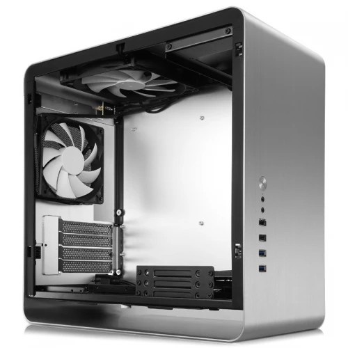Obudowa Jonsbo UMX3 Tempered Glass Silver