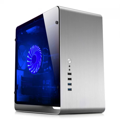 Obudowa Jonsbo UMX3 Tempered Glass Silver