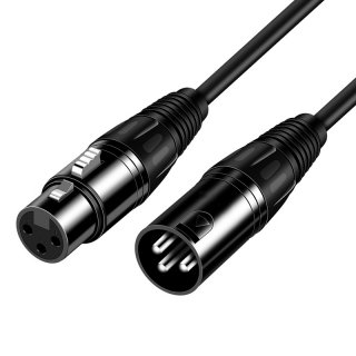 Kabel mikrofonowy XLR Wtyk-Gniazdo 3m Premium