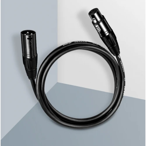 Kabel mikrofonowy XLR Wtyk-Gniazdo 3m Premium