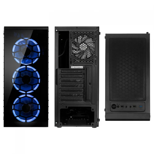 Obudowa Kolink Observatory Lite ARGB Tempered Glass Black