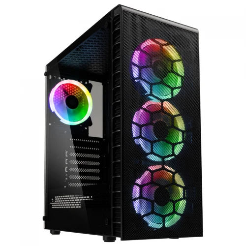Obudowa Kolink Observatory Lite Mesh ARGB Tempered Glass Black
