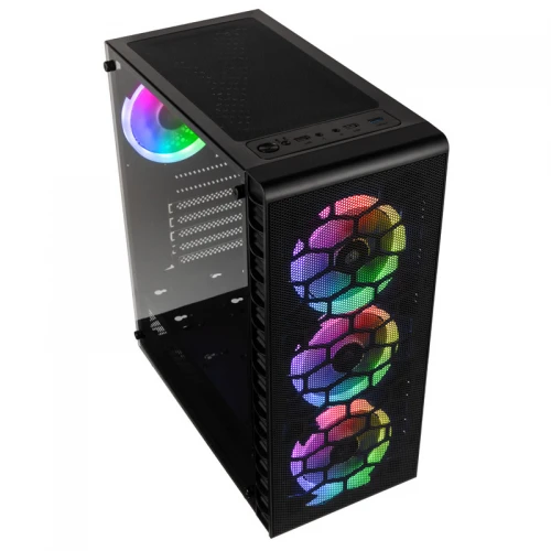 Obudowa Kolink Observatory Lite Mesh ARGB Tempered Glass Black