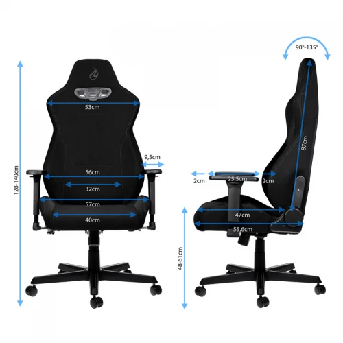 Fotel Dla Gracza Nitro Concepts S300 - Stealth Black