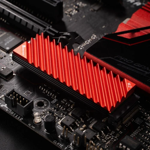 Radiator SSD Jonsbo M.2-3 Red