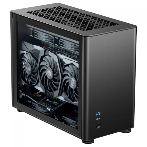 Obudowa Jonsbo A4 Mini-ITX Tempered Glass Black