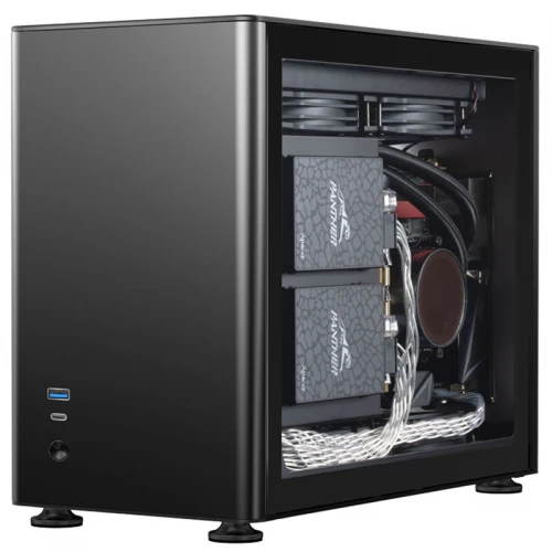 Obudowa Jonsbo A4 Mini-ITX Tempered Glass Black