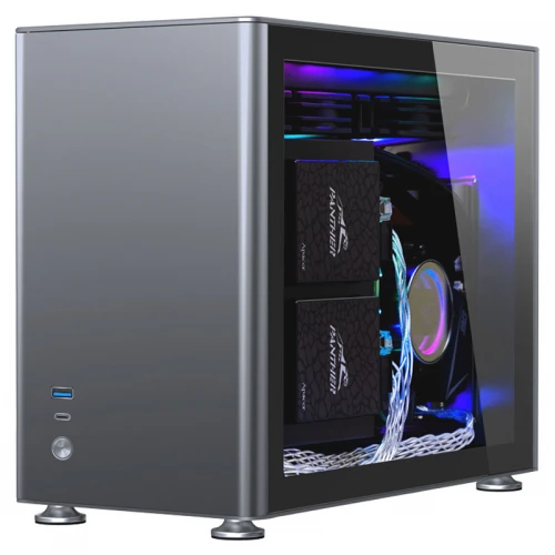 Obudowa Jonsbo A4 Mini-ITX Tempered Glass Gray