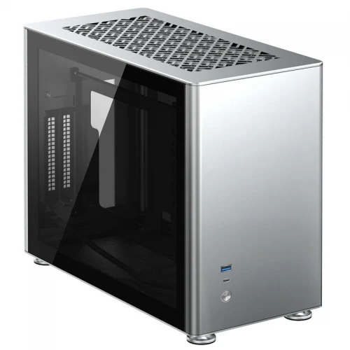 Obudowa Jonsbo A4 Mini-ITX Tempered Glass Silver