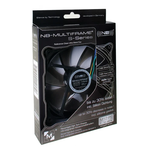 Wentylator NoiseBlocker Multiframe S-Series M12-PS Fan - 120mm PWM