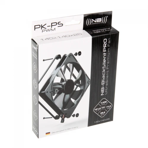 Wentylator NoiseBlocker BlackSilent Pro Fan PK-PS - 140mm