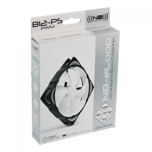 Wentylator NoiseBlocker NB-eLoop Fan B12-PS - 120mm PWM