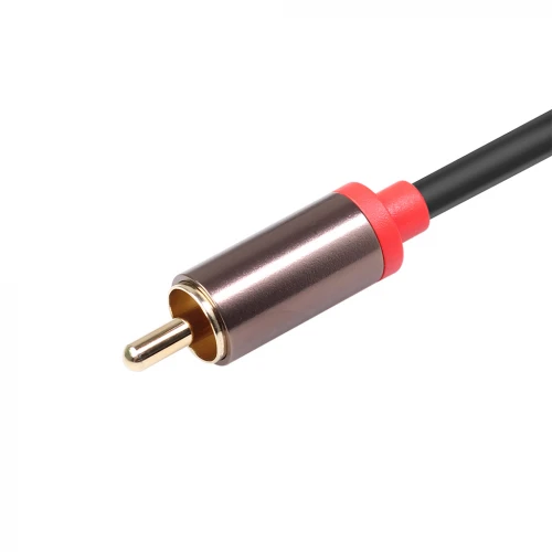 Przewód Audio Jack 3.5mm - 2x RCA Stereo - 3m