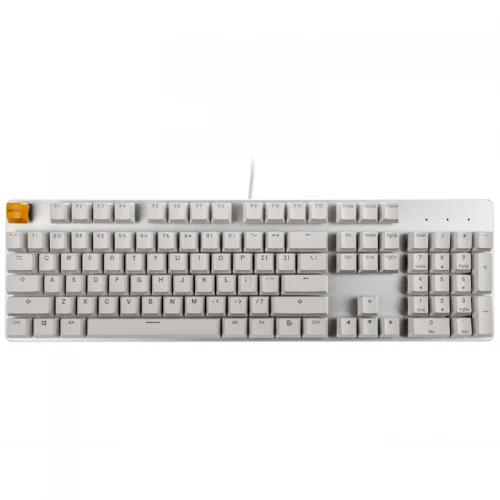 Klawiatura Glorious GMMK White Ice Edition RGB Gateron Brown Full-Size