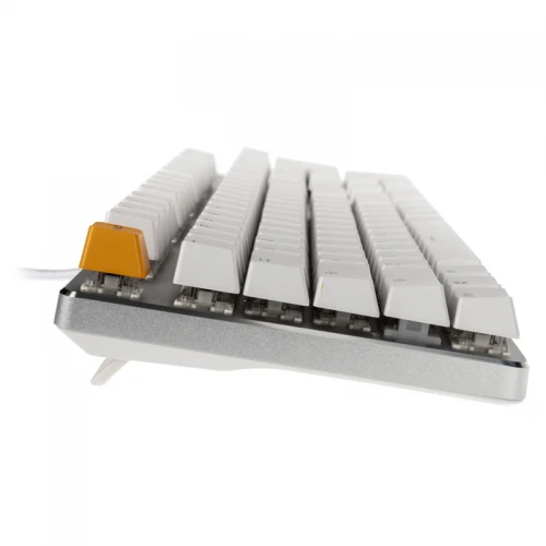 Klawiatura Glorious GMMK White Ice Edition RGB Gateron Brown Full-Size
