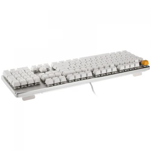 Klawiatura Glorious GMMK White Ice Edition RGB Gateron Brown Full-Size