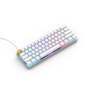 Klawiatura Glorious GMMK Compact White Ice Edition RGB Gateron Brown
