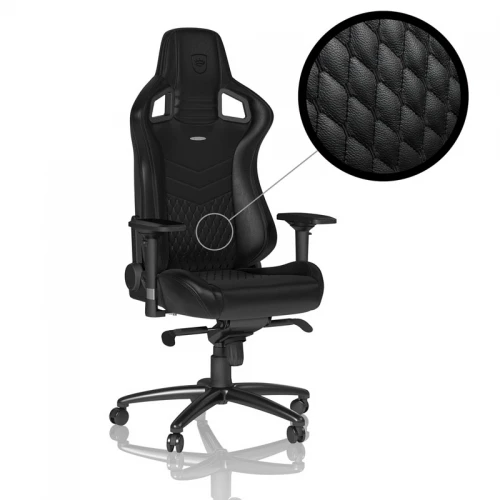 Fotel Dla Gracza Noblechairs EPIC Real Leather Black