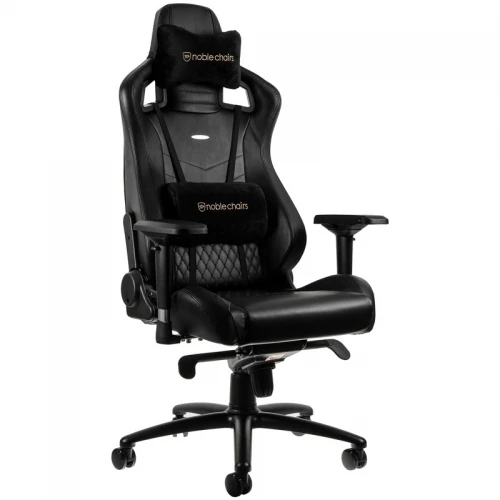 Fotel Dla Gracza Noblechairs EPIC Real Leather Black