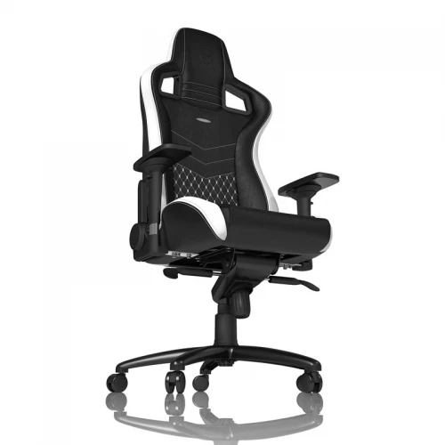 Fotel Dla Gracza Noblechairs EPIC Real Leather Black-White-Red