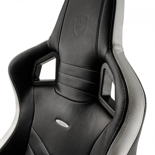 Fotel Dla Gracza Noblechairs EPIC Real Leather Black-White-Red