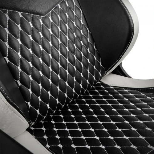 Fotel Dla Gracza Noblechairs EPIC Real Leather Black-White-Red