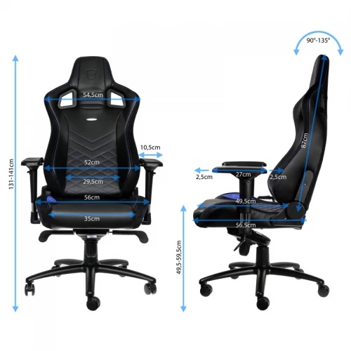 Fotel Dla Gracza Noblechairs EPIC Black-Blue