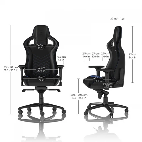 Fotel Dla Gracza Noblechairs EPIC Black-Blue