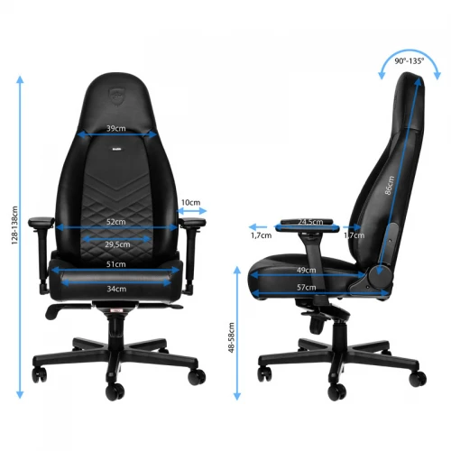Fotel Dla Gracza Noblechairs ICON Black