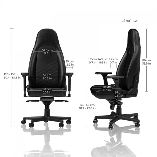 Fotel Dla Gracza Noblechairs ICON Black