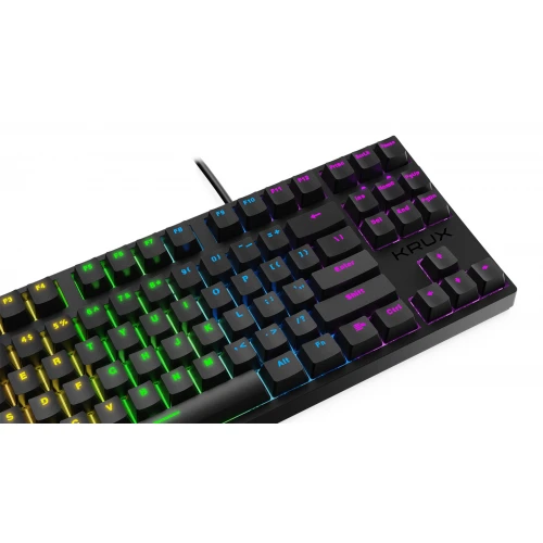 Klawiatura Krux Atax RGB TKL Outemu Red