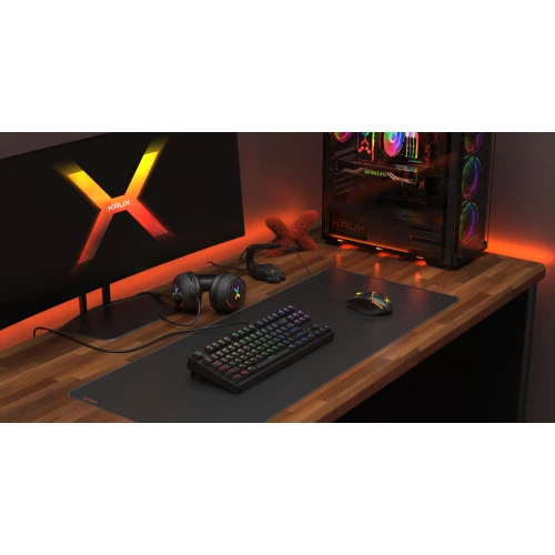 Klawiatura Krux Atax RGB TKL Outemu Red