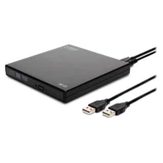 Nagrywarka zewnętrzna Savio AK-43 Slim CD/DVD R/RW-USB