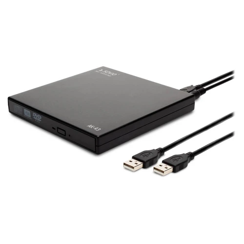Nagrywarka zewnętrzna Savio AK-43 Slim CD/DVD R/RW-USB