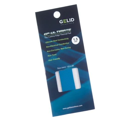 Thermalpad Gelid GP-Ultimate TP-GP04-R-C 15W/mK 120x20x1.5mm